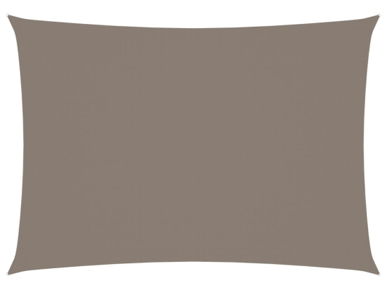 Πανί Σκίασης Ορθογώνιο Taupe 3 x 5 μ. από Ύφασμα Oxford