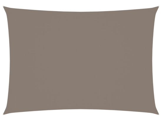 Πανί Σκίασης Ορθογώνιο Taupe 3,5 x 5 μ. από Ύφασμα Oxford