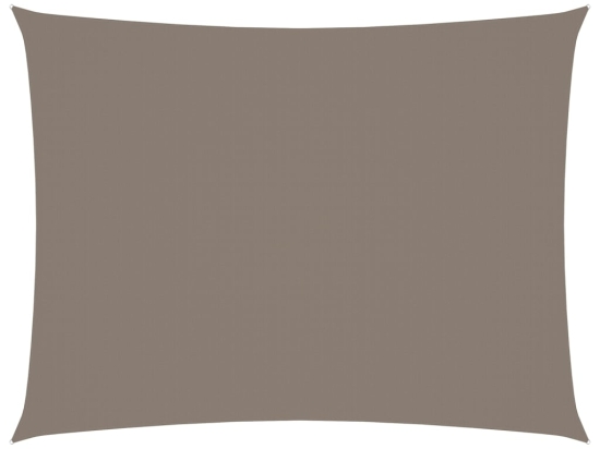 Πανί Σκίασης Ορθογώνιο Taupe 5 x 6 μ. από Ύφασμα Oxford