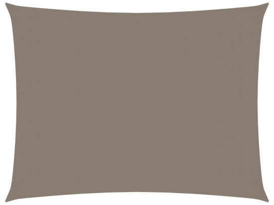 Πανί Σκίασης Ορθογώνιο Taupe 5 x 7 μ. από Ύφασμα Oxford