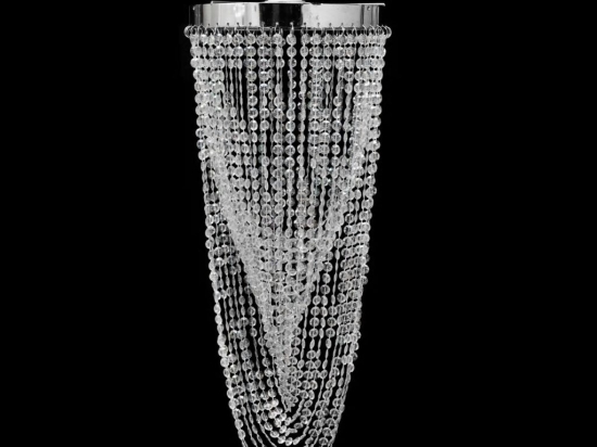 Πολυέλαιος με Κρύσταλλα 22 x 58 cm