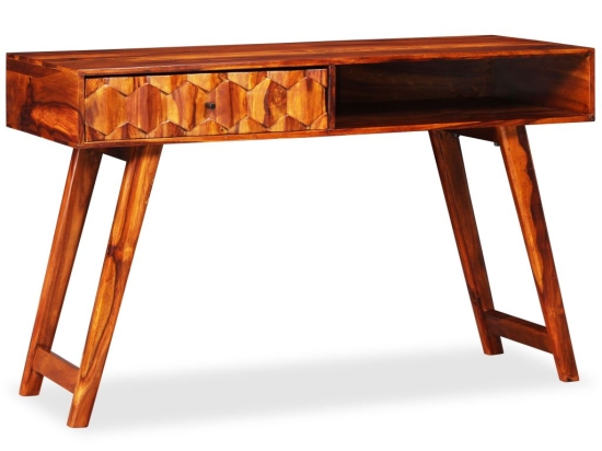 Γραφείο από μασίφ ξύλο sheesham 118x50x76 εκ