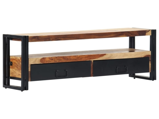 Έπιπλο τηλεόρασης από μασίφ ξύλο sheesham 120x30x40 εκ