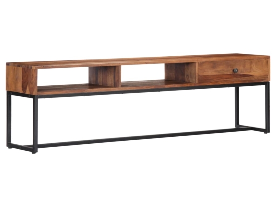 Έπιπλο τηλεόρασης από μασίφ ξύλο sheesham 160x30x45 εκ 