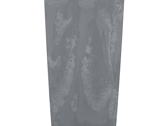 Γκρι διακοσμητικό κασπώ Urbi Square Beton Effect 33x33x61 εκ