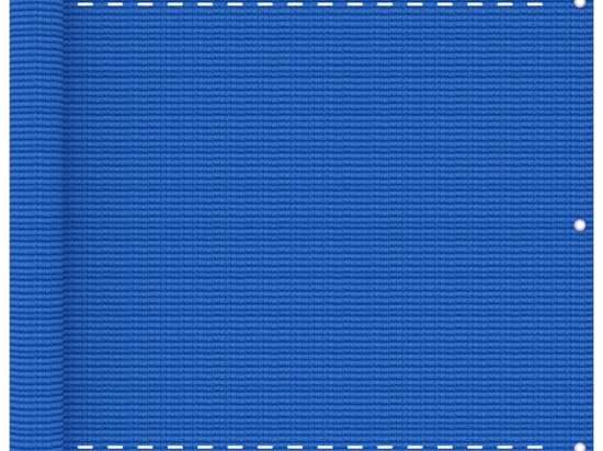 Διαχωριστικό Βεράντας Μπλε 75x500 εκ. από HDPE