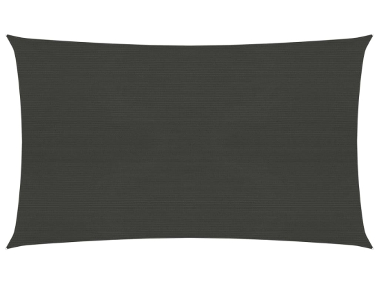  Πανί Σκίασης Ανθρακί 3 x 5 μ. από HDPE 160 γρ./μ² 