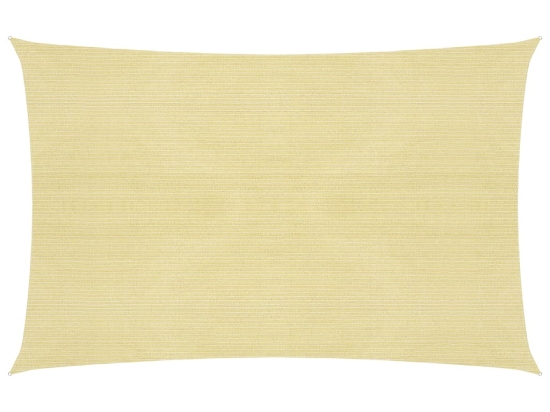 Πανί Σκίασης Μπεζ 2,5 x 3 μ. από HDPE 160 γρ./μ²