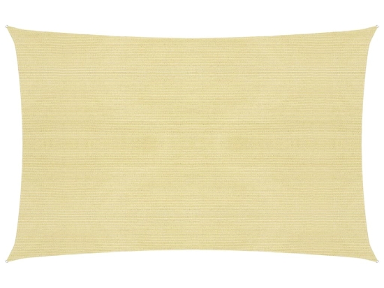 Πανί Σκίασης Μπεζ 2,5 x 3,5 μ. από HDPE 160 γρ./μ²