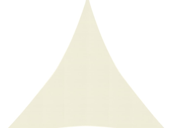  Πανί Σκίασης Κρεμ 5 x 6 x 6 μ. από HDPE 160 γρ./μ²