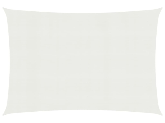  Πανί Σκίασης Λευκό 2,5 x 3,5 μ. από HDPE 160 γρ./μ²