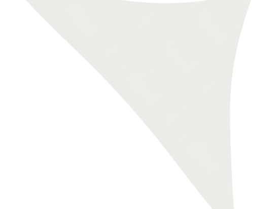Πανί Σκίασης Λευκό 5 x 5 x 6 μ. από HDPE 160 γρ./μ²