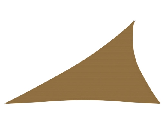 Πανί Σκίασης Taupe 3 x 4 x 5 μ. από HDPE 160 γρ./μ²