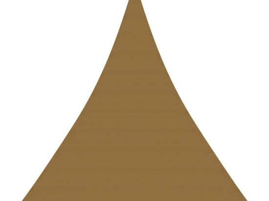 Πανί Σκίασης Taupe 4 x 5 x 5 μ. από HDPE 160 γρ./μ²