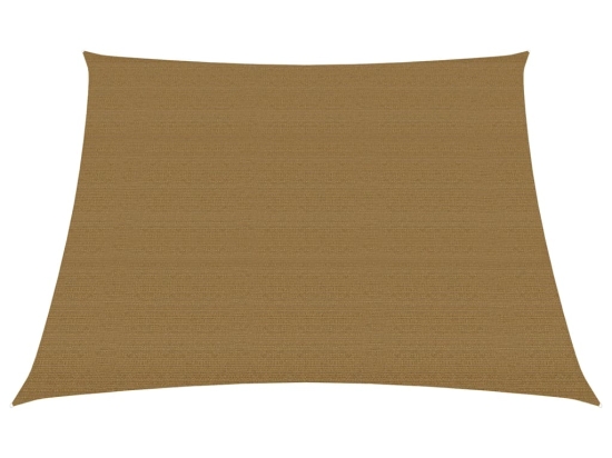 Πανί Σκίασης Taupe 3 x 4 x 2 μ. από HDPE 160 γρ./μ²