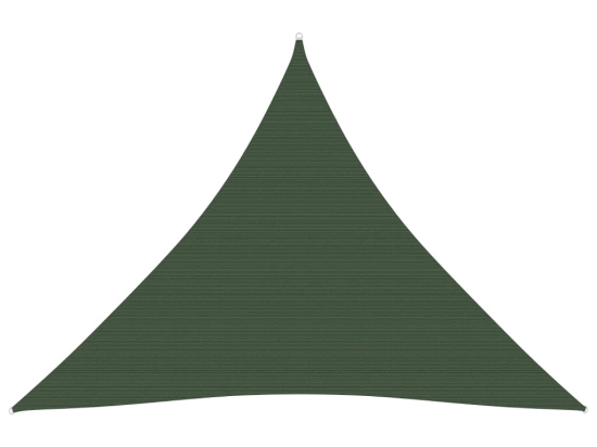 Πανί Σκίασης Σκούρο Πράσινο 4,5x4,5x4,5 μ. από HDPE 160 γρ./μ²