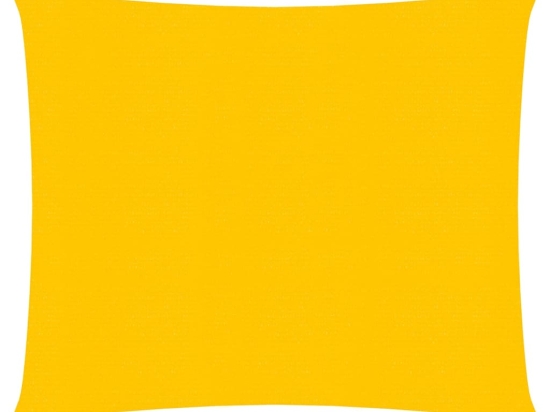  Πανί Σκίασης Κίτρινο 3,6 x 3,6 μ. από HDPE 160 γρ./μ²