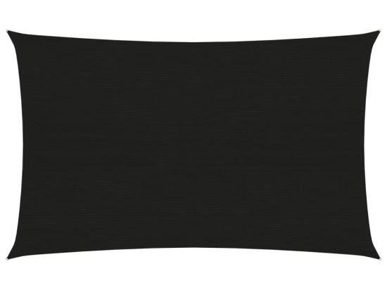 Πανί Σκίασης Μαύρο 2 x 4 μ. από HDPE 160 γρ./μ²