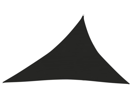 Πανί Σκίασης Μαύρο 3 x 4 x 5 μ. από HDPE 160 γρ./μ²