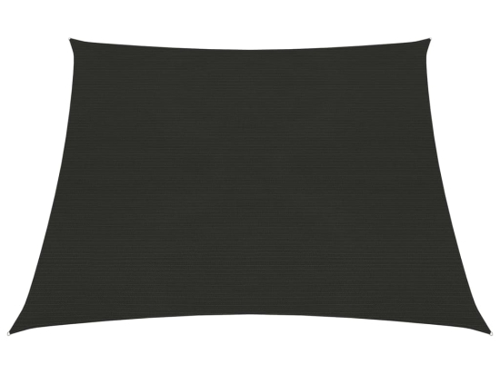 Πανί Σκίασης Μαύρο 3 x 4 x 2 μ. από HDPE 160 γρ./μ²