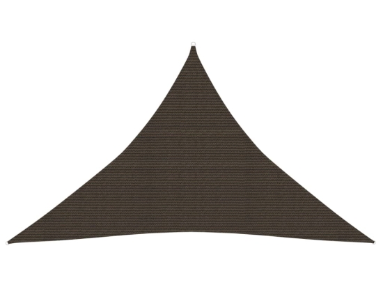 Πανί Σκίασης Καφέ 4 x 4 x 5,8 μ. από HDPE 160 γρ./μ²