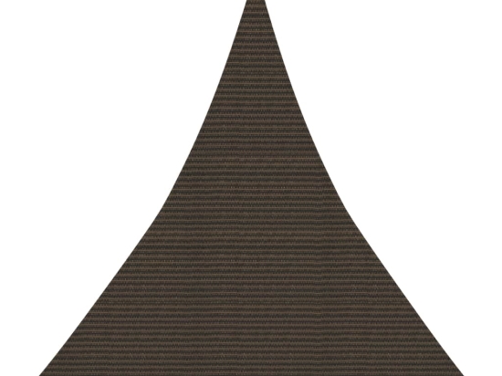 Πανί Σκίασης Καφέ 5 x 6 x 6 μ. από HDPE 160 γρ./μ²