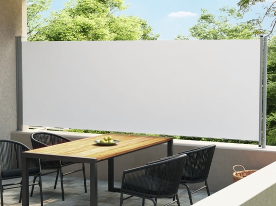  Σκίαστρο Πλαϊνό Συρόμενο Βεράντας Κρεμ 600 x 160 εκ.