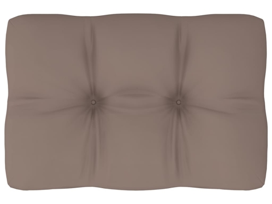 Μαξιλάρι καναπέ taupe 60x40x10 εκ.