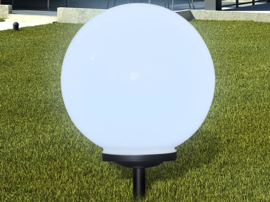 Ηλιακοί γλόμποι με LED για διάδρομο κήπου