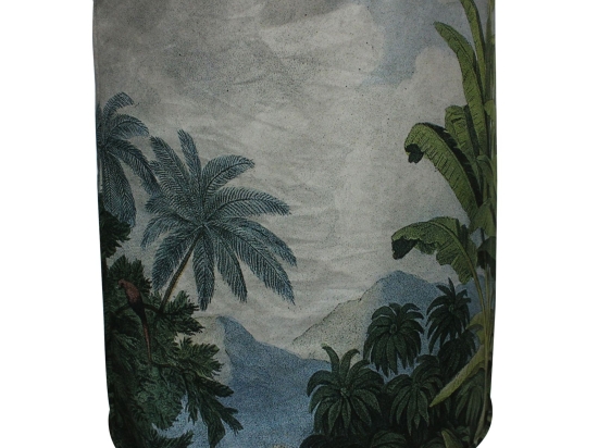 Tropical φωτιστικό οροφής με βελούδινο ύφασμα 50x56 εκ