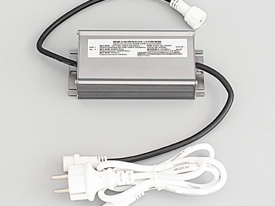 Synchronous RGBW led controller και τηλεχειριστήριο με κονέκτορα έως 3000 led IP65 και προέκταση παροχής 1.5 μέτρα