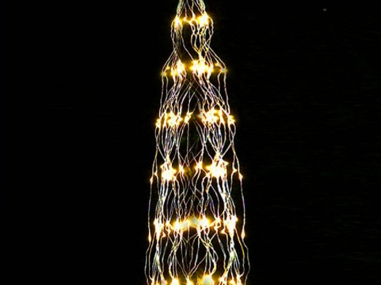 160 Led λαμπάκια IP44 χταπόδι με 8 προγράμματα ασημένιο χάλκινο καλώδιο και extra θερμό φως 2μ