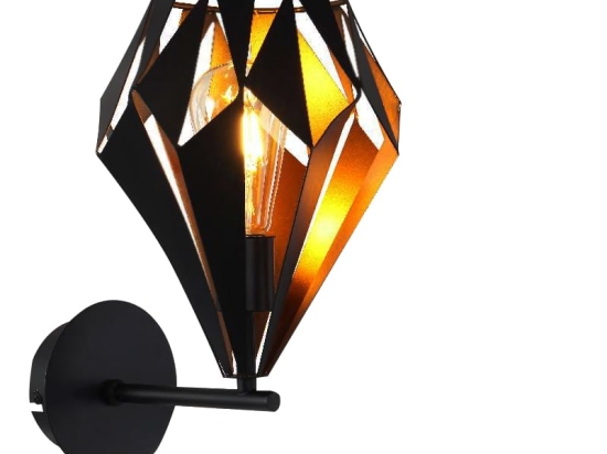 Diamond μεταλλική μαύρη απλίκα 20.5x33 εκ