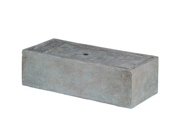 Συντριβάνι τσιμεντένιο γκρι 85x39x26 εκ