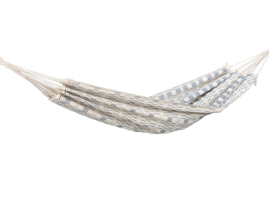Carioca αιώρα γαλάζια βαμβακερή 250x175 εκ