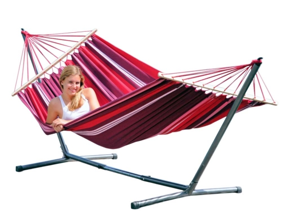 Αιώρα με μεταλλική βάση Sumo Set Samba Fuego 270-330x105x110 εκ