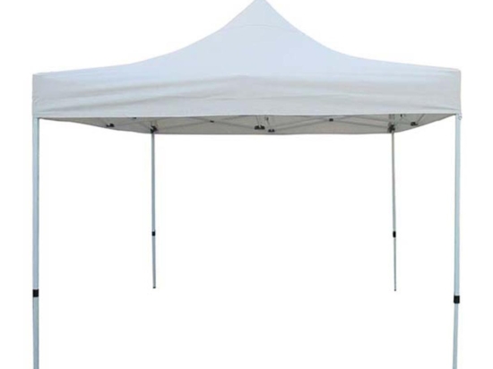 Πτυσσόμενο gazebo επαγγελματικό λευκό 300x300 εκ