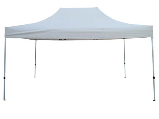 Gazebo πτυσσόμενο λευκό 300x450 εκ