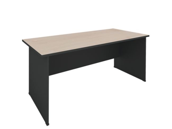 Γραφείο σκούρο πράσινο και οξυά 180x70x74 εκ