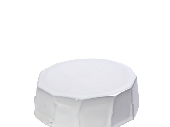 Iceberg πιάτο πήλινο λευκό σετ δύο τεμαχίων 14x6.5 εκ