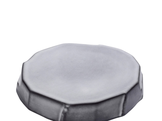 Iceberg πιάτο πήλινο γκρι ματ 22.5x4 εκ