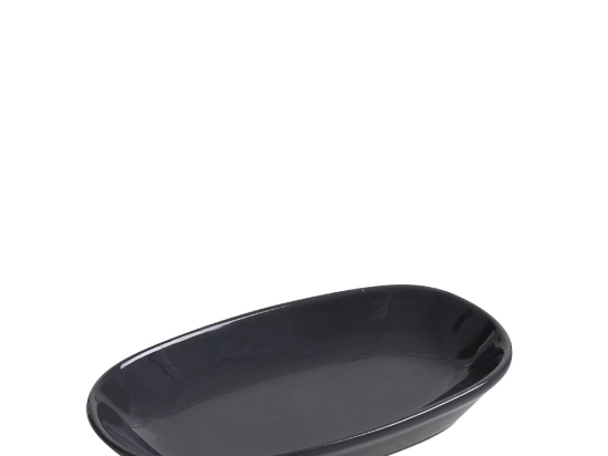 Anthracite Essentials πιατάκι ορθογώνιο σετ των έξι 15x9x2 εκ