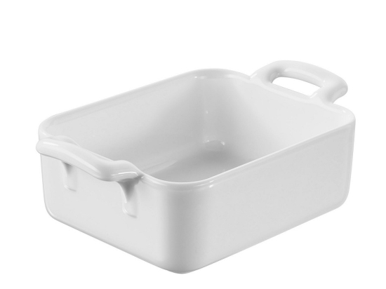 Belle Cuisine White ατομικό πιάτο σετ των τεσσάρων 12x10 εκ