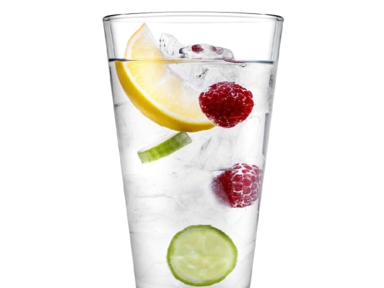 City Long Drink ποτήρι γυάλινο διάφανο νερού ή ποτού σετ έξι τεμαχίων 8.2x13.5 εκ