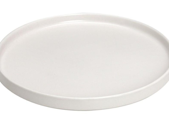 Terra Matt Cream πιάτο ρηχό φαγητού κρεμ σετ έξι τεμαχίων 30 εκ