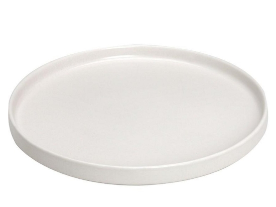 Terra Matt Cream κρεμ πιάτο ρηχό φαγητού σετ έξι τεμαχίων 26 εκ