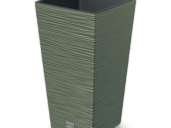 Furu πράσινο pp κασπώ τετράγωνο 24x24x45 εκ