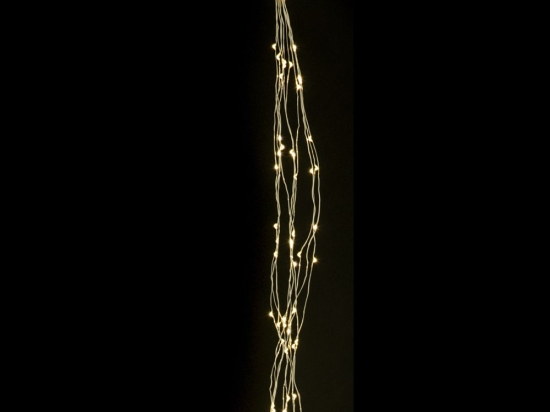250 Led σε σχήμα χταπόδι με χάλκινο καλώδιο και soft white φως 2.5μ
