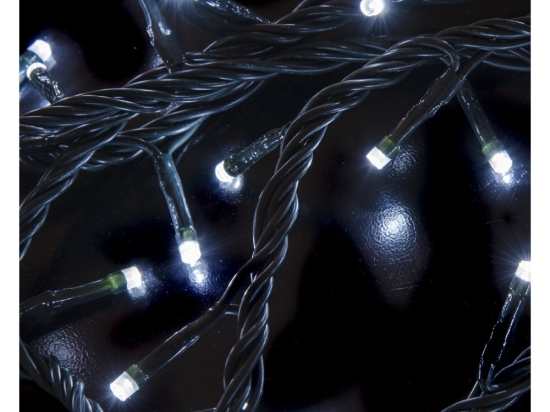 320 Led λαμπάκια με 8 προγράμματα πράσινο καλώδιο και λευκό ψυχρό φως 16μ
