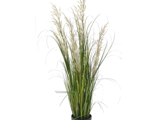 Φυτό pampas grass τεχνητό σε pp γλάστρα 100 εκ